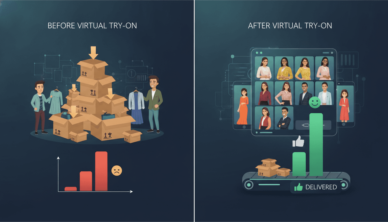 Business impact of virtual try-on on ecommerce returns