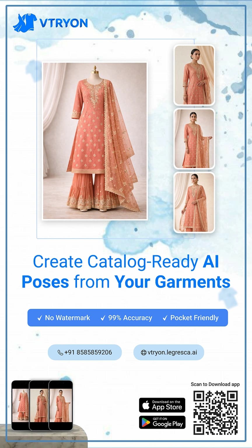 Create Catalog-Ready AI Poses from Your Garments